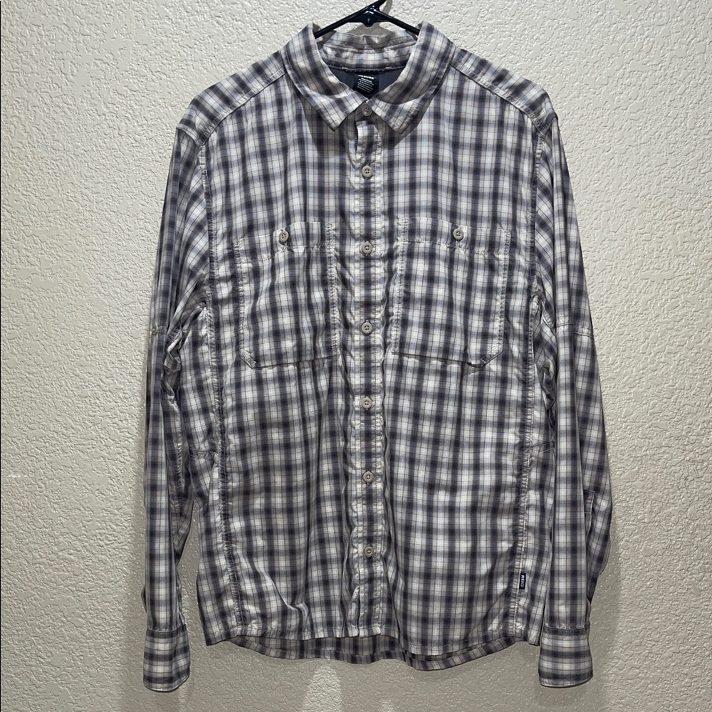REI Co Op Checkered Button-Down Shirt for Men
